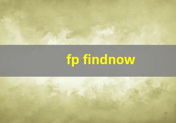 fp findnow